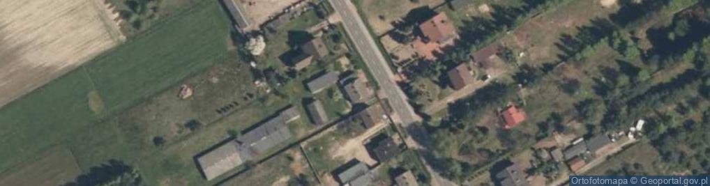 Zdjęcie satelitarne Izabelów ul.
