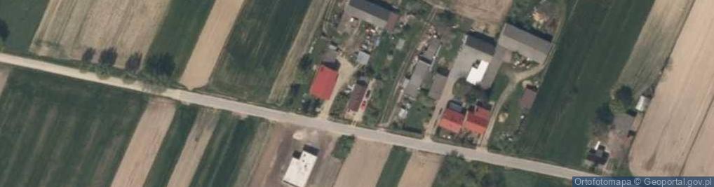 Zdjęcie satelitarne Izydorów ul.