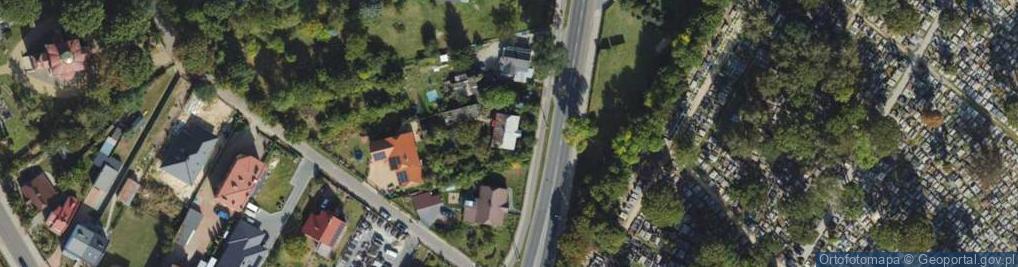 Zdjęcie satelitarne Janowska ul.