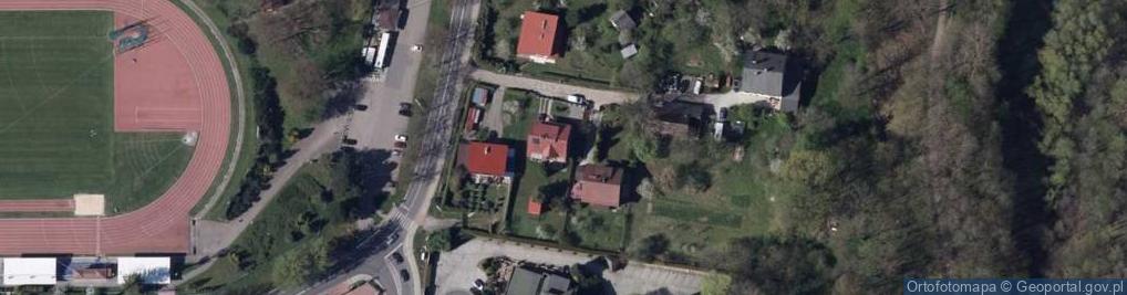 Zdjęcie satelitarne Jaworzańska ul.