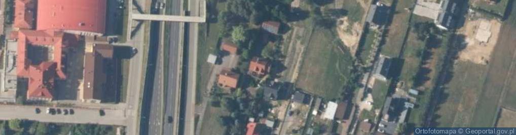 Zdjęcie satelitarne Jana Pawła II ul.