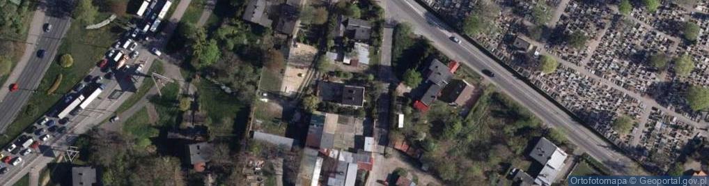 Zdjęcie satelitarne Jar Czynu Społecznego ul.