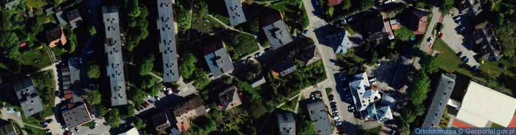Zdjęcie satelitarne Jagiellońska ul.