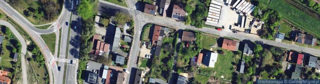 Zdjęcie satelitarne Jana Olbrachta ul.