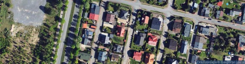 Zdjęcie satelitarne Jana Olbrachta ul.