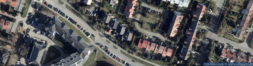 Zdjęcie satelitarne Janockiego Jana Daniela ul.