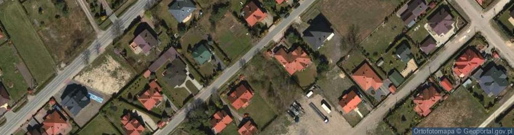 Zdjęcie satelitarne Jaworowa ul.