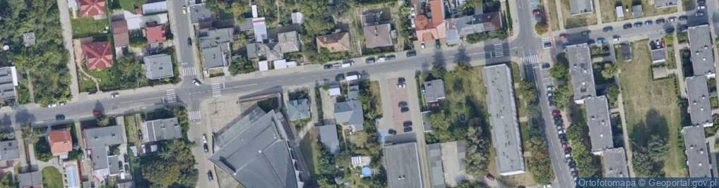 Zdjęcie satelitarne Jagiellońska ul.