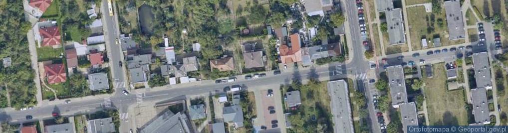 Zdjęcie satelitarne Jagiellońska ul.