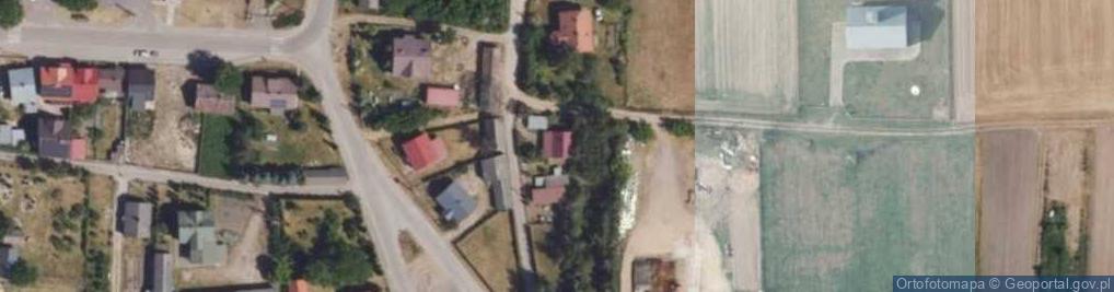 Zdjęcie satelitarne Jabłonka Kościelna ul.