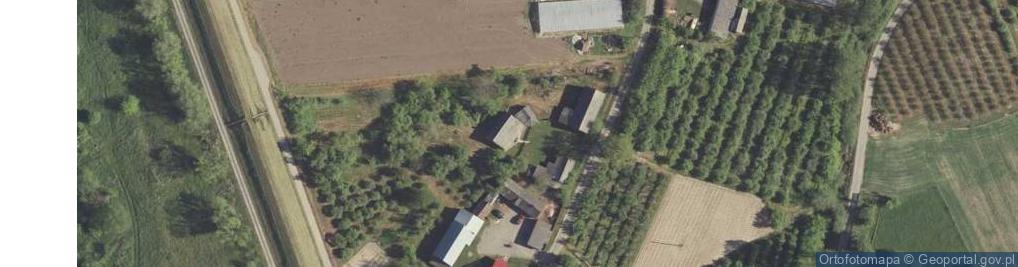 Zdjęcie satelitarne Janiszów ul.