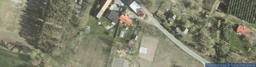 Zdjęcie satelitarne Janiszów ul.