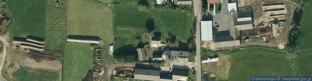Zdjęcie satelitarne Janków Zaleśny ul.