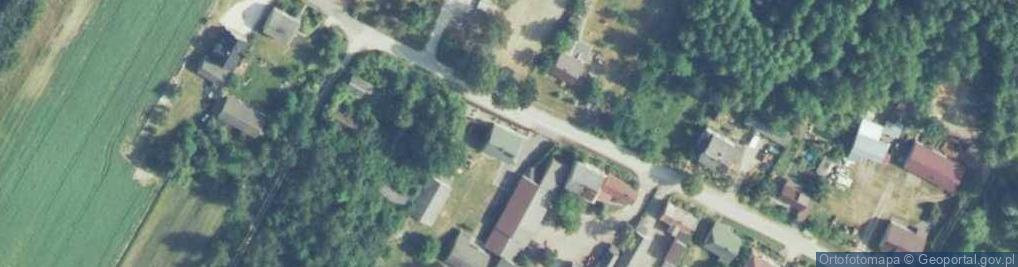 Zdjęcie satelitarne Janowice Poduszowskie ul.