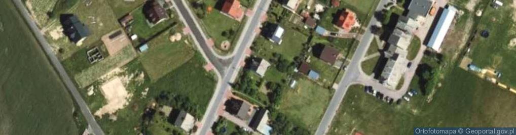 Zdjęcie satelitarne Janowiec Kościelny ul.