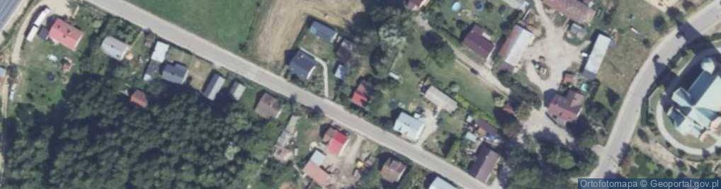 Zdjęcie satelitarne Janowiec Kościelny ul.