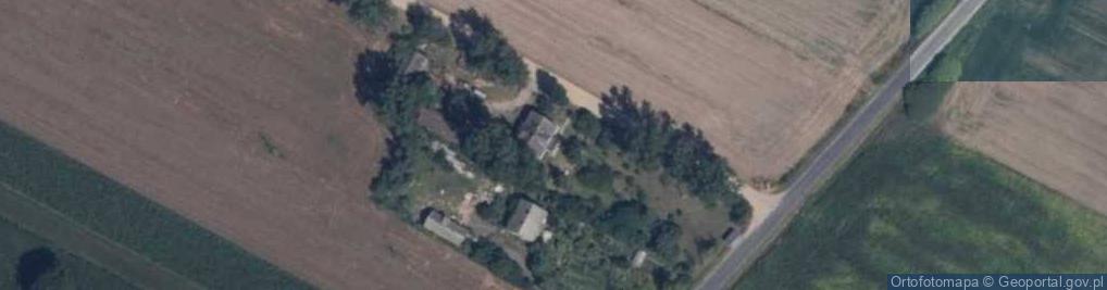 Zdjęcie satelitarne Jaroszewo Biskupie ul.