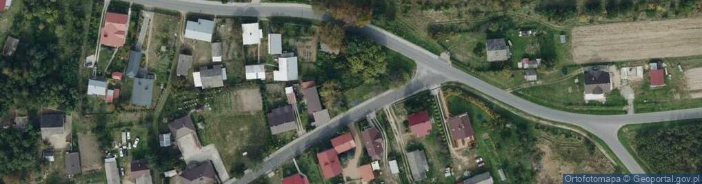 Zdjęcie satelitarne Jaślany ul.