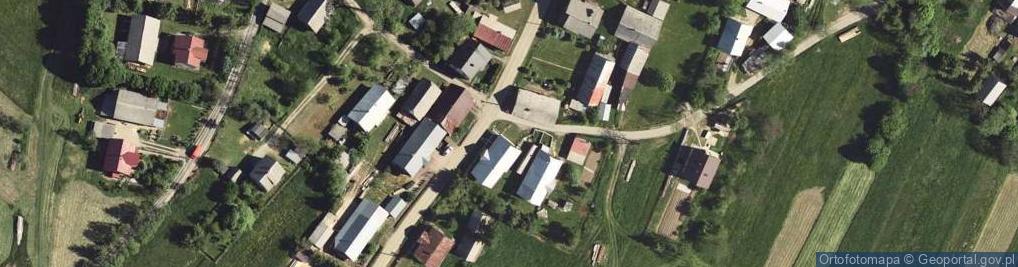 Zdjęcie satelitarne Jaśliska ul.