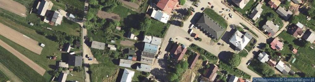 Zdjęcie satelitarne Jaśliska ul.