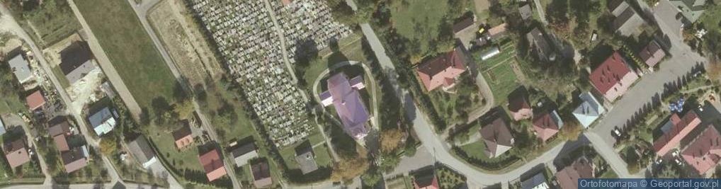 Zdjęcie satelitarne Jawornik Polski ul.