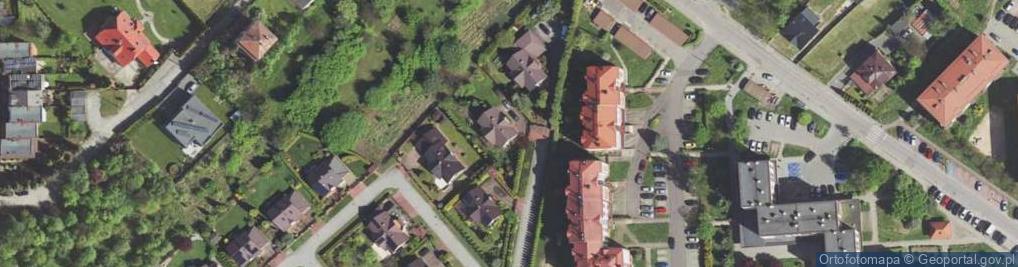 Zdjęcie satelitarne Jabłoniowa ul.