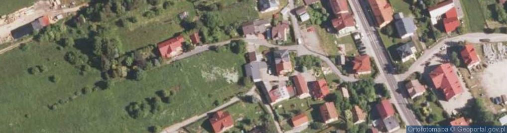Zdjęcie satelitarne Janoszkowa ul.