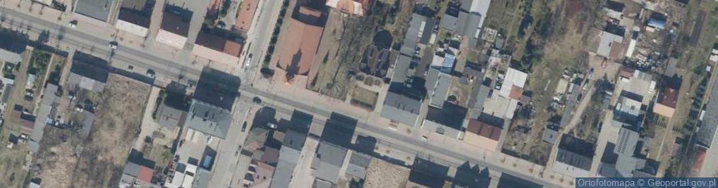 Zdjęcie satelitarne Jana Pawła II ul.