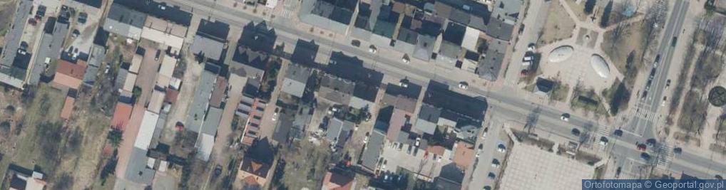 Zdjęcie satelitarne Jana Pawła II ul.