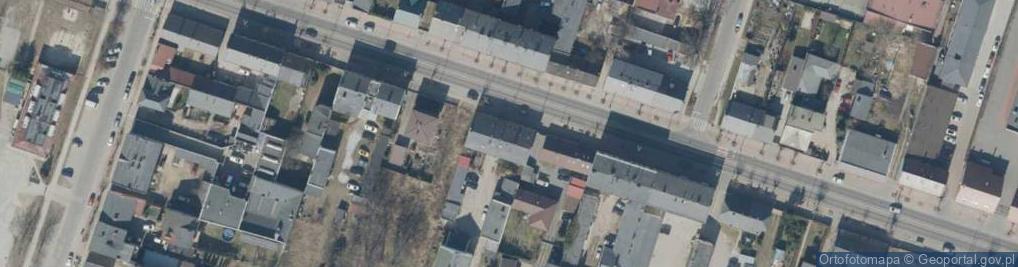 Zdjęcie satelitarne Jana Pawła II ul.