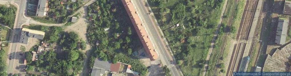 Zdjęcie satelitarne Jana Pawła II ul.