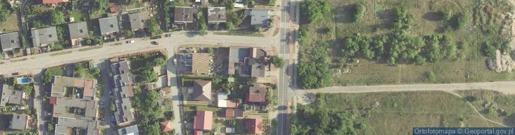 Zdjęcie satelitarne Jana Pawła II ul.