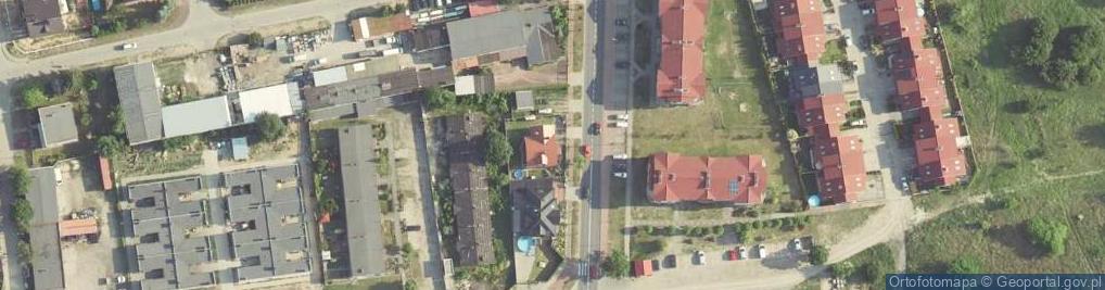 Zdjęcie satelitarne Jana Pawła II ul.