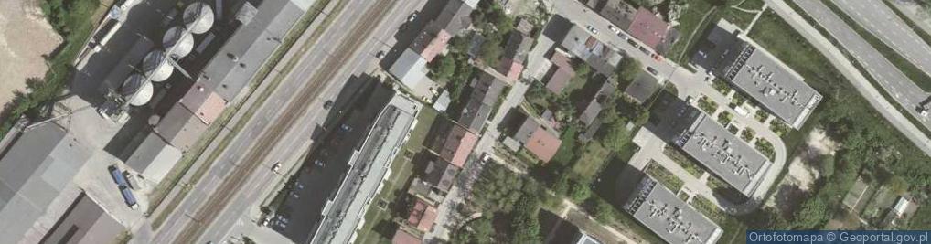 Zdjęcie satelitarne Janusa Stefana, mjr. pil. ul.