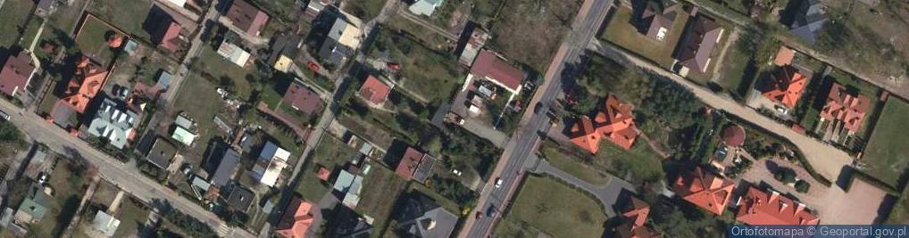 Zdjęcie satelitarne Jana Pawła I ul.