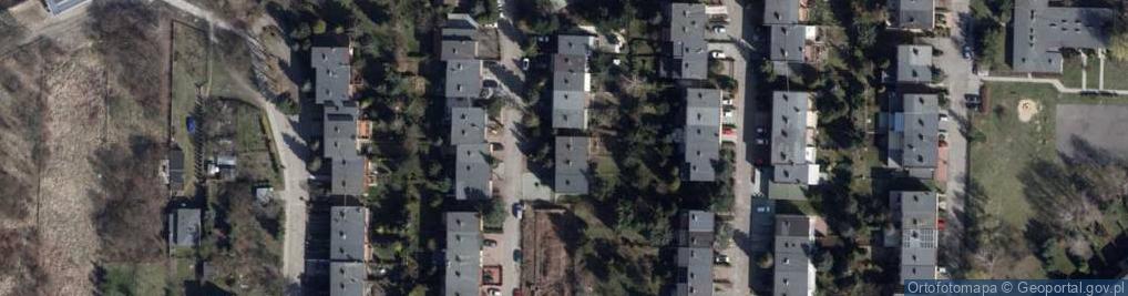 Zdjęcie satelitarne Jasia i Małgosi ul.