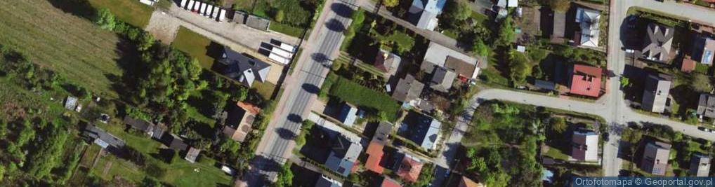 Zdjęcie satelitarne Jana Pawła II ul.