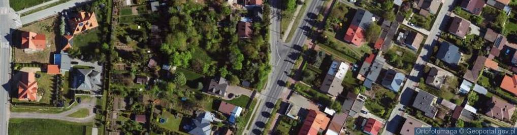 Zdjęcie satelitarne Jana Pawła II ul.