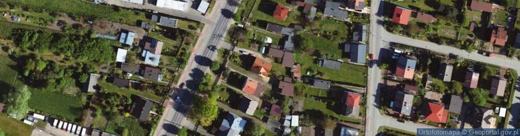 Zdjęcie satelitarne Jana Pawła II ul.