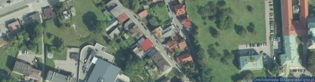 Zdjęcie satelitarne Janów Dolny ul.