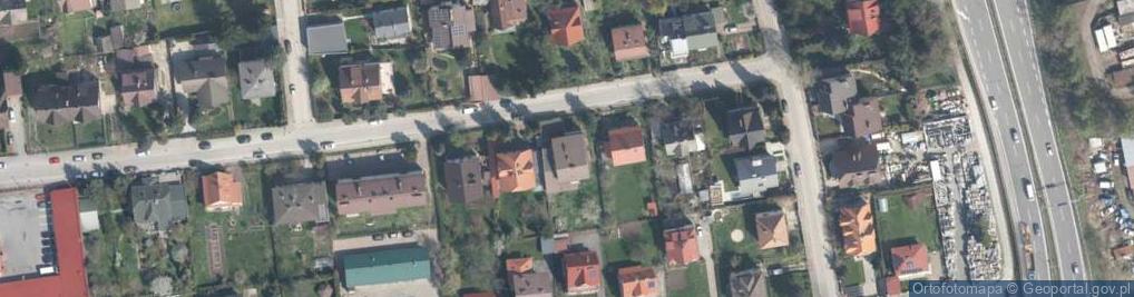 Zdjęcie satelitarne Jagiellońska ul.