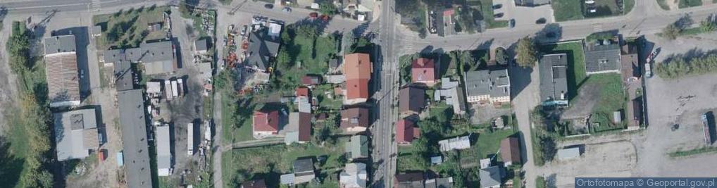 Zdjęcie satelitarne Jana Pawła II ul.