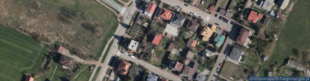 Zdjęcie satelitarne Jabłoni ul.