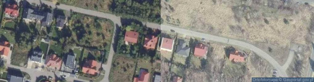 Zdjęcie satelitarne Jarząbkowa ul.