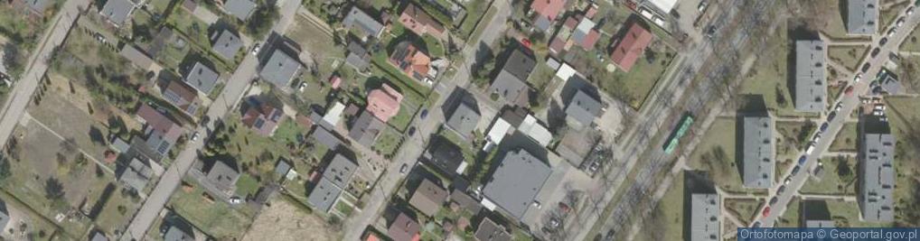 Zdjęcie satelitarne Jadwigi Śląskiej ul.