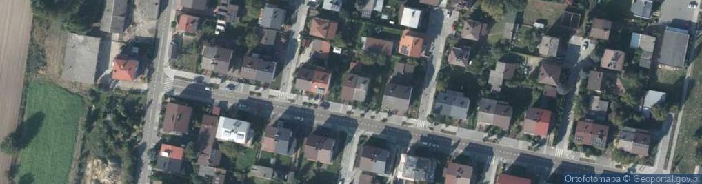 Zdjęcie satelitarne Jana Pawła II ul.