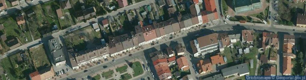Zdjęcie satelitarne Jana Pawła II ul.