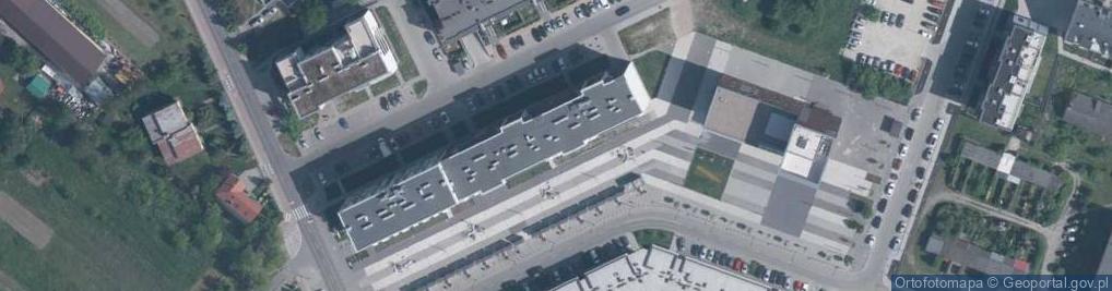 Zdjęcie satelitarne Jana Pawła II ul.