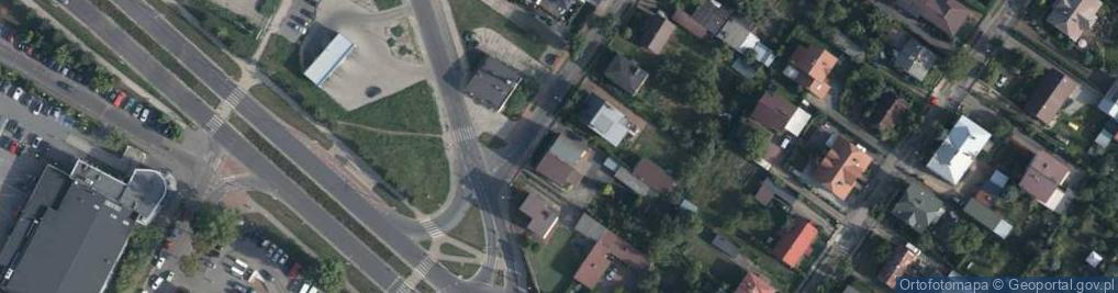 Zdjęcie satelitarne Jagiellońska ul.