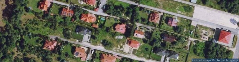 Zdjęcie satelitarne Jarzębiny ul.